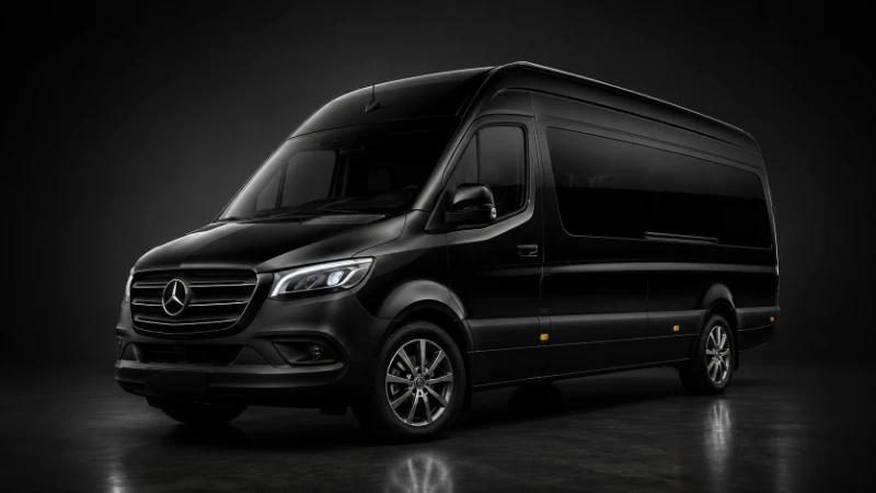 Sprinter chauffeur car Paris — Mercedes Sprinter VIP or similar